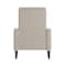 Flash Furniture Ezra Mid-Century Modern LeatherSoft Upholstered Button Tufted Pushback Recliner in Cream SG-SX-80415N-CRM-GG - alternate 9